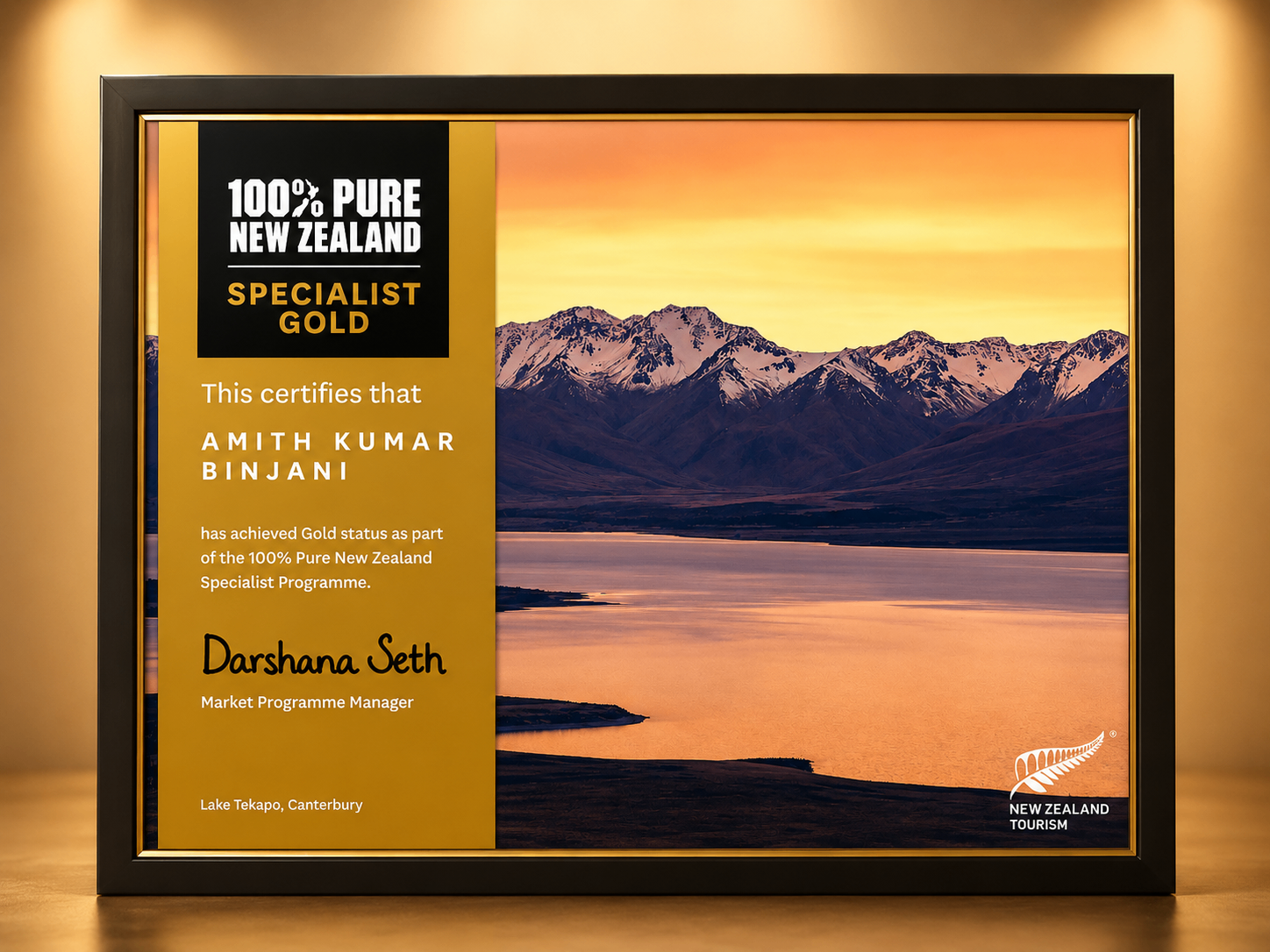 100% Pure New Zealand Gold Specialist